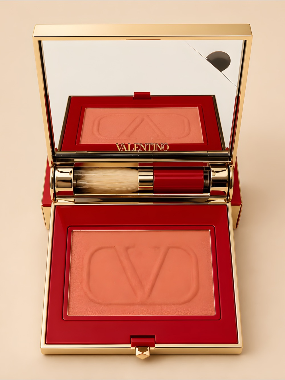 New Valentino Beauty Cheek and Eye Shadow Eye2Cheek Blush Eye - 09 POUDRE